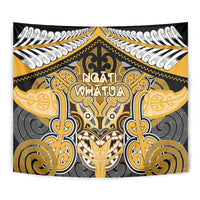 Aotearoa Iwi Ngati Whatua Tapestry Maori Kowhaiwhai Pattern