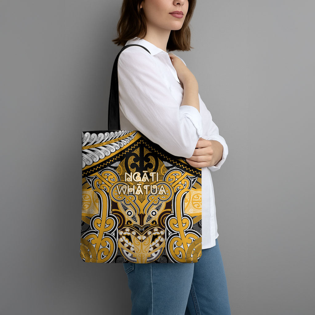 Aotearoa Iwi Ngati Whatua Tote Bag Maori Kowhaiwhai Pattern