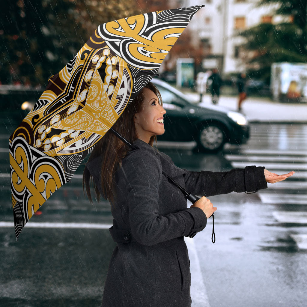 Aotearoa Iwi Ngati Whatua Umbrella Maori Kowhaiwhai Pattern