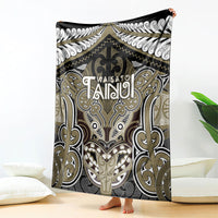 Aotearoa Iwi Waikato Tainui Blanket Maori Kowhaiwhai Pattern