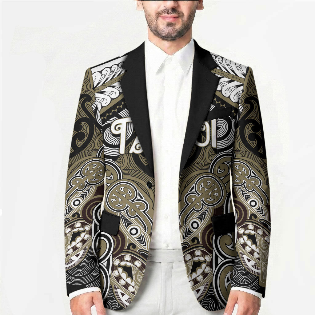 Aotearoa Iwi Waikato Tainui Personalised Blazer Maori Kowhaiwhai Pattern