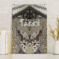 Aotearoa Iwi Waikato Tainui Canvas Wall Art Maori Kowhaiwhai Pattern
