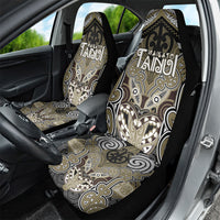 Aotearoa Iwi Waikato Tainui Car Seat Cover Maori Kowhaiwhai Pattern