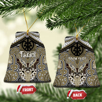 Aotearoa Iwi Waikato Tainui Personalised Ceramic Ornament Maori Kowhaiwhai Pattern