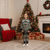 Aotearoa Iwi Waikato Tainui Personalised Christmas Pajama Set Maori Kowhaiwhai Pattern