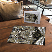 Aotearoa Iwi Waikato Tainui Puzzle Maori Kowhaiwhai Pattern