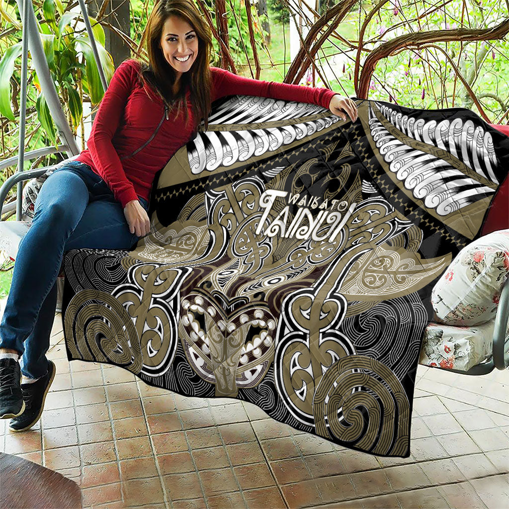 Aotearoa Iwi Waikato Tainui Quilt Maori Kowhaiwhai Pattern