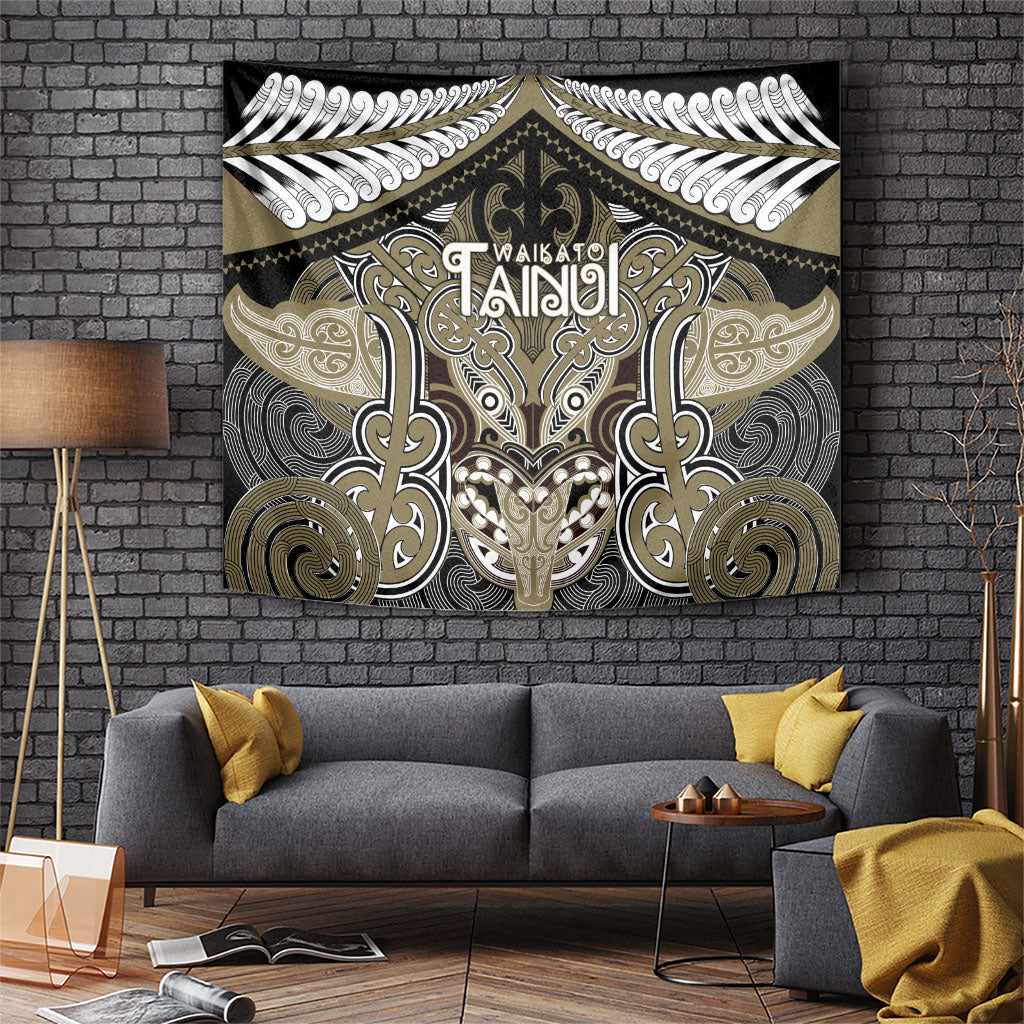 Aotearoa Iwi Waikato Tainui Tapestry Maori Kowhaiwhai Pattern