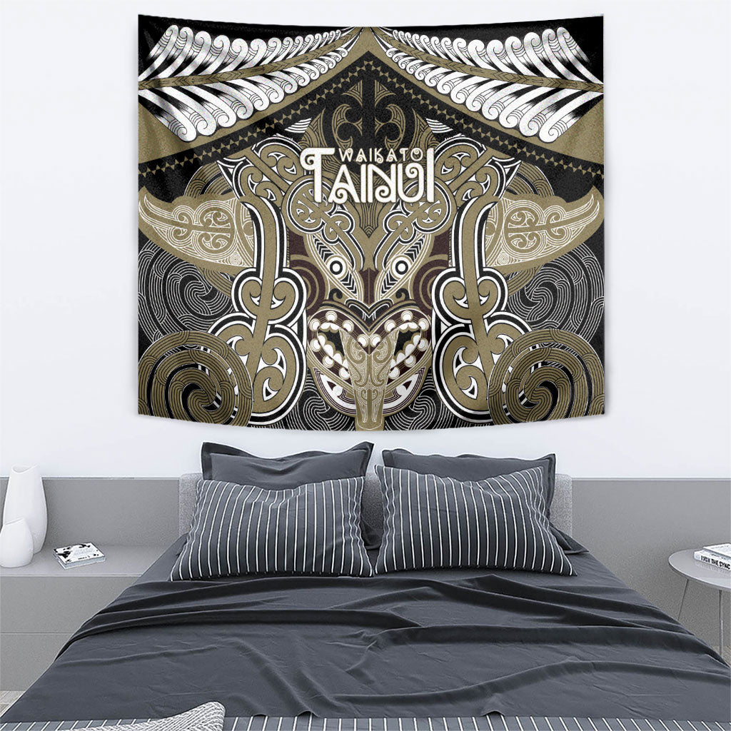 Aotearoa Iwi Waikato Tainui Tapestry Maori Kowhaiwhai Pattern