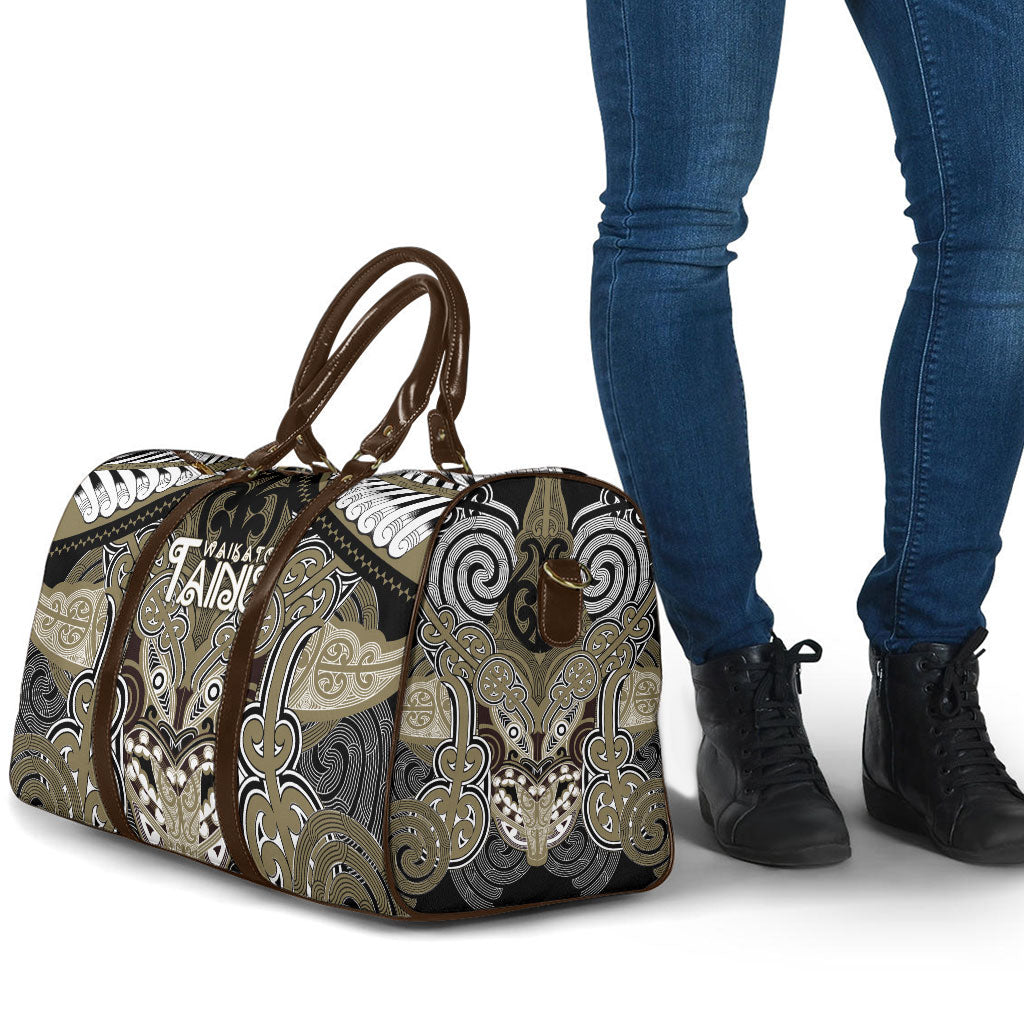 Aotearoa Iwi Waikato Tainui Travel Bag Maori Kowhaiwhai Pattern