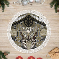 Aotearoa Iwi Waikato Tainui Tree Skirt Maori Kowhaiwhai Pattern