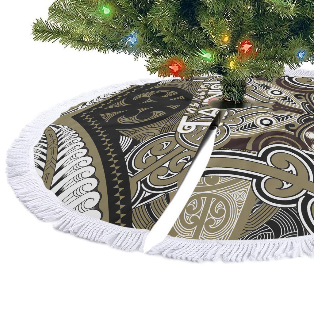 Aotearoa Iwi Waikato Tainui Tree Skirt Maori Kowhaiwhai Pattern