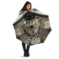 Aotearoa Iwi Waikato Tainui Umbrella Maori Kowhaiwhai Pattern