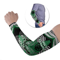 Aotearoa Iwi Ngati Maniapoto Personalised Arm Sleeves Maori Kowhaiwhai Pattern