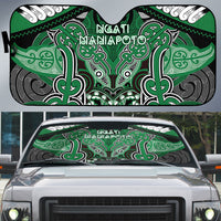 Aotearoa Iwi Ngati Maniapoto Auto Sun Shade Maori Kowhaiwhai Pattern