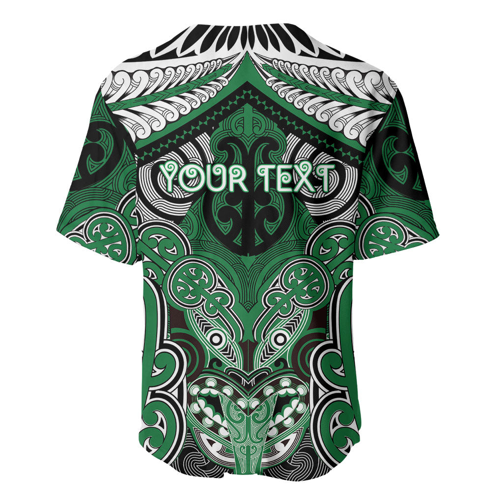 Aotearoa Iwi Ngati Maniapoto Personalised Baseball Jersey Maori Kowhaiwhai Pattern