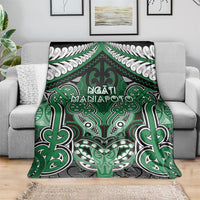 Aotearoa Iwi Ngati Maniapoto Blanket Maori Kowhaiwhai Pattern