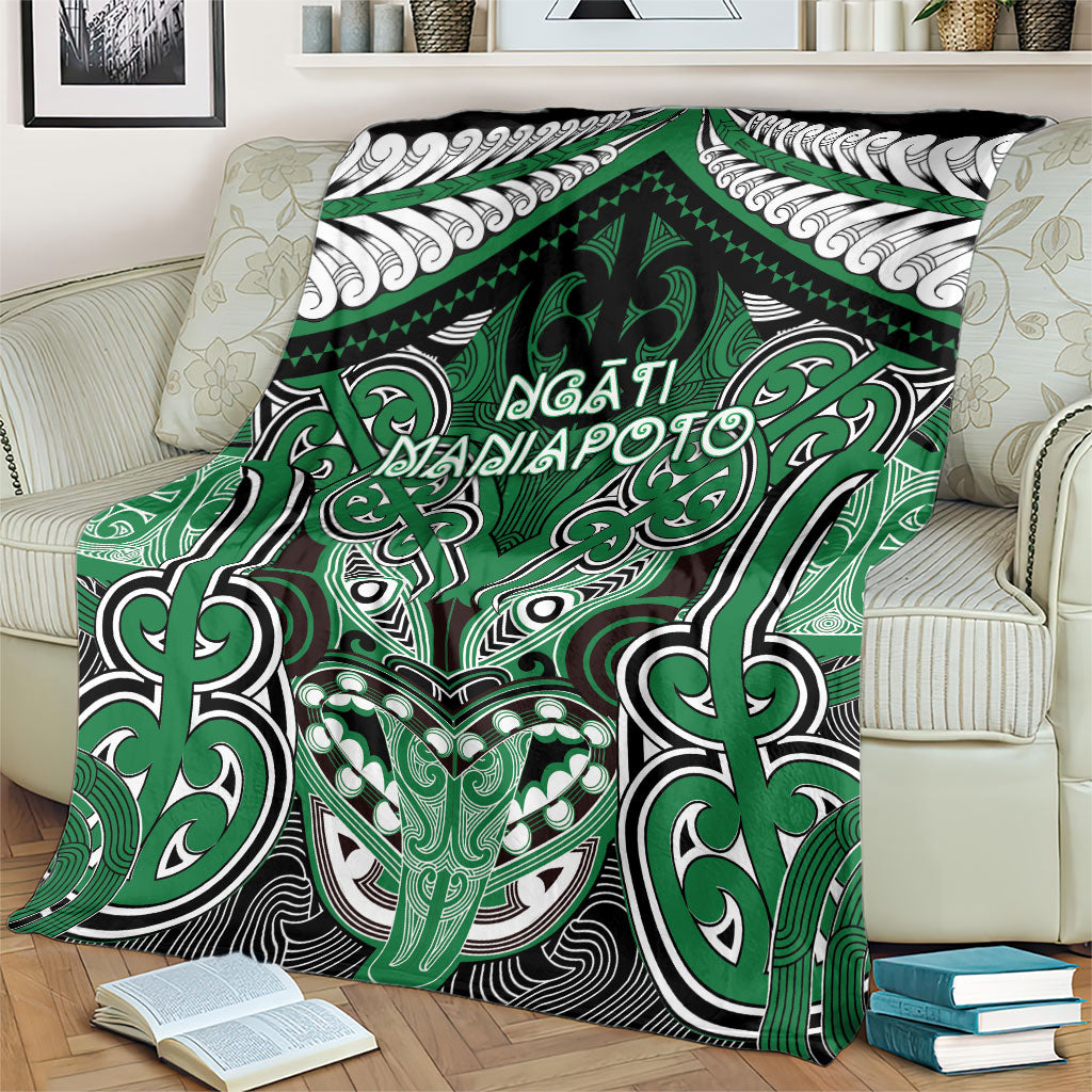 Aotearoa Iwi Ngati Maniapoto Blanket Maori Kowhaiwhai Pattern