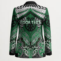 Aotearoa Iwi Ngati Maniapoto Personalised Blazer Maori Kowhaiwhai Pattern