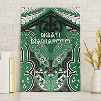 Aotearoa Iwi Ngati Maniapoto Canvas Wall Art Maori Kowhaiwhai Pattern