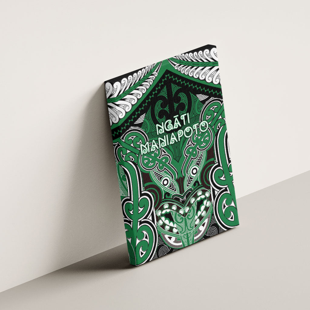Aotearoa Iwi Ngati Maniapoto Canvas Wall Art Maori Kowhaiwhai Pattern