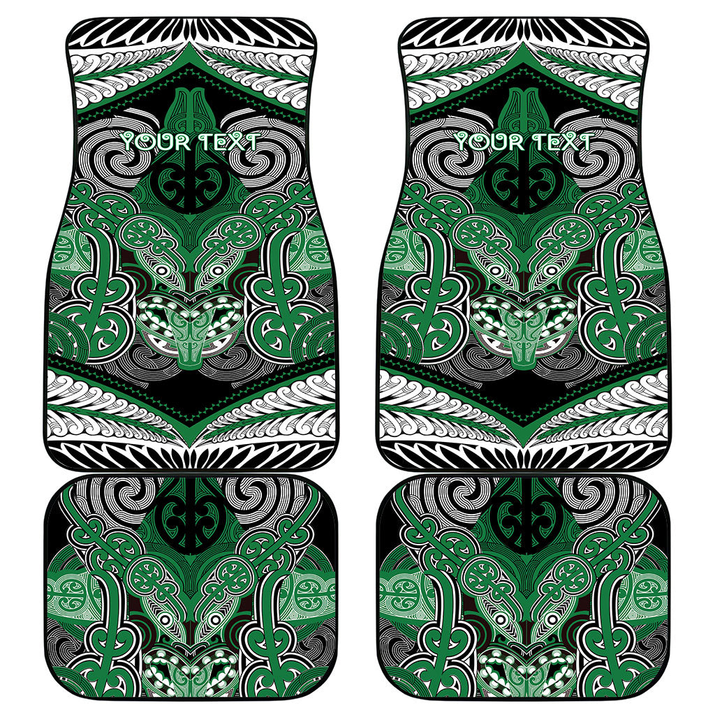 Aotearoa Iwi Ngati Maniapoto Personalised Car Mats Maori Kowhaiwhai Pattern