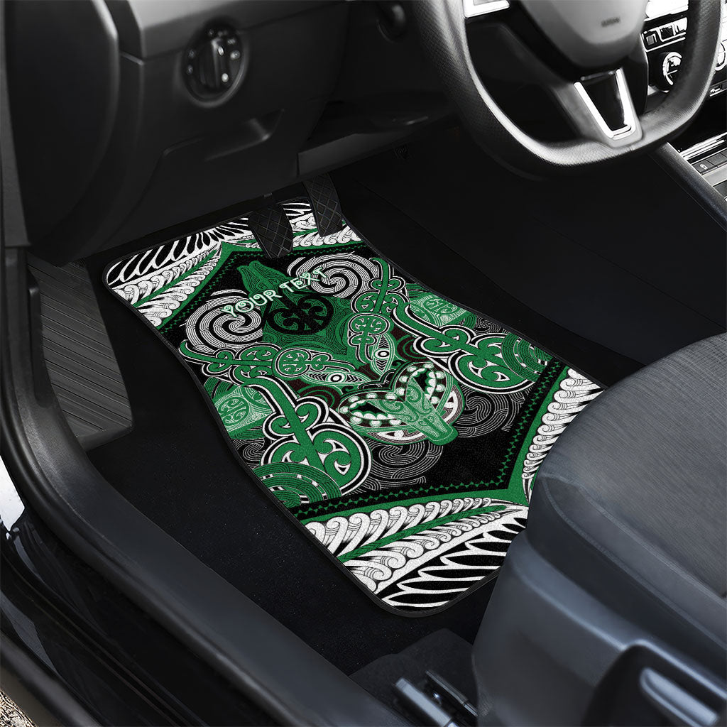 Aotearoa Iwi Ngati Maniapoto Personalised Car Mats Maori Kowhaiwhai Pattern