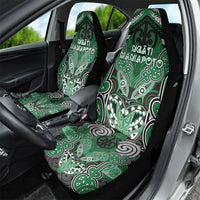 Aotearoa Iwi Ngati Maniapoto Car Seat Cover Maori Kowhaiwhai Pattern