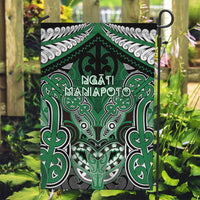 Aotearoa Iwi Ngati Maniapoto Garden Flag Maori Kowhaiwhai Pattern