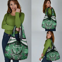 Aotearoa Iwi Ngati Maniapoto Grocery Bag Maori Kowhaiwhai Pattern