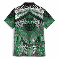 Aotearoa Iwi Ngati Maniapoto Personalised Hawaiian Shirt Maori Kowhaiwhai Pattern