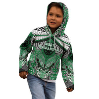 Aotearoa Iwi Ngati Maniapoto Personalised Kid Hoodie Maori Kowhaiwhai Pattern