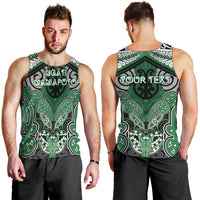 Aotearoa Iwi Ngati Maniapoto Personalised Men Tank Top Maori Kowhaiwhai Pattern