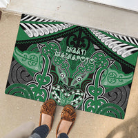 Aotearoa Iwi Ngati Maniapoto Rubber Doormat Maori Kowhaiwhai Pattern