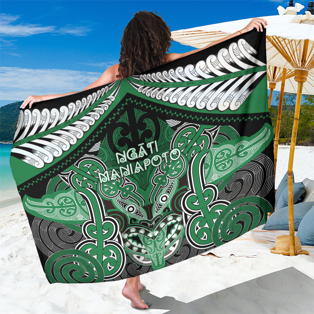 Aotearoa Iwi Ngati Maniapoto Sarong Maori Kowhaiwhai Pattern
