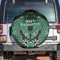 Aotearoa Iwi Ngati Maniapoto Spare Tire Cover Maori Kowhaiwhai Pattern