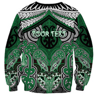 Aotearoa Iwi Ngati Maniapoto Personalised Sweatshirt Maori Kowhaiwhai Pattern