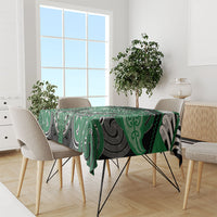 Aotearoa Iwi Ngati Maniapoto Tablecloth Maori Kowhaiwhai Pattern