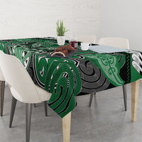 Aotearoa Iwi Ngati Maniapoto Tablecloth Maori Kowhaiwhai Pattern