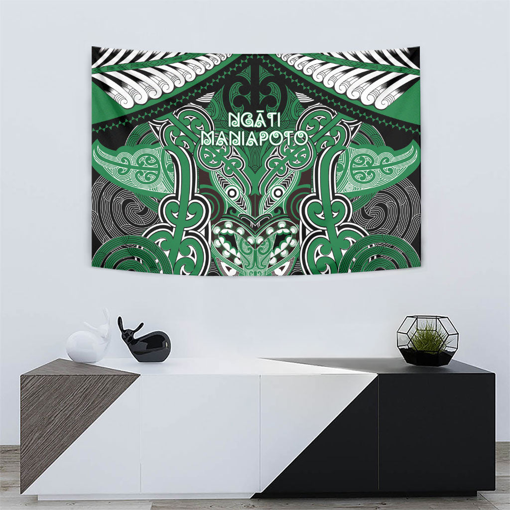 Aotearoa Iwi Ngati Maniapoto Tapestry Maori Kowhaiwhai Pattern