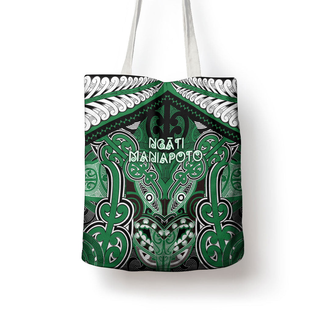 Aotearoa Iwi Ngati Maniapoto Tote Bag Maori Kowhaiwhai Pattern