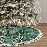 Aotearoa Iwi Ngati Maniapoto Tree Skirt Maori Kowhaiwhai Pattern