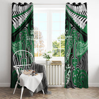 Aotearoa Iwi Ngati Maniapoto Window Curtain Maori Kowhaiwhai Pattern