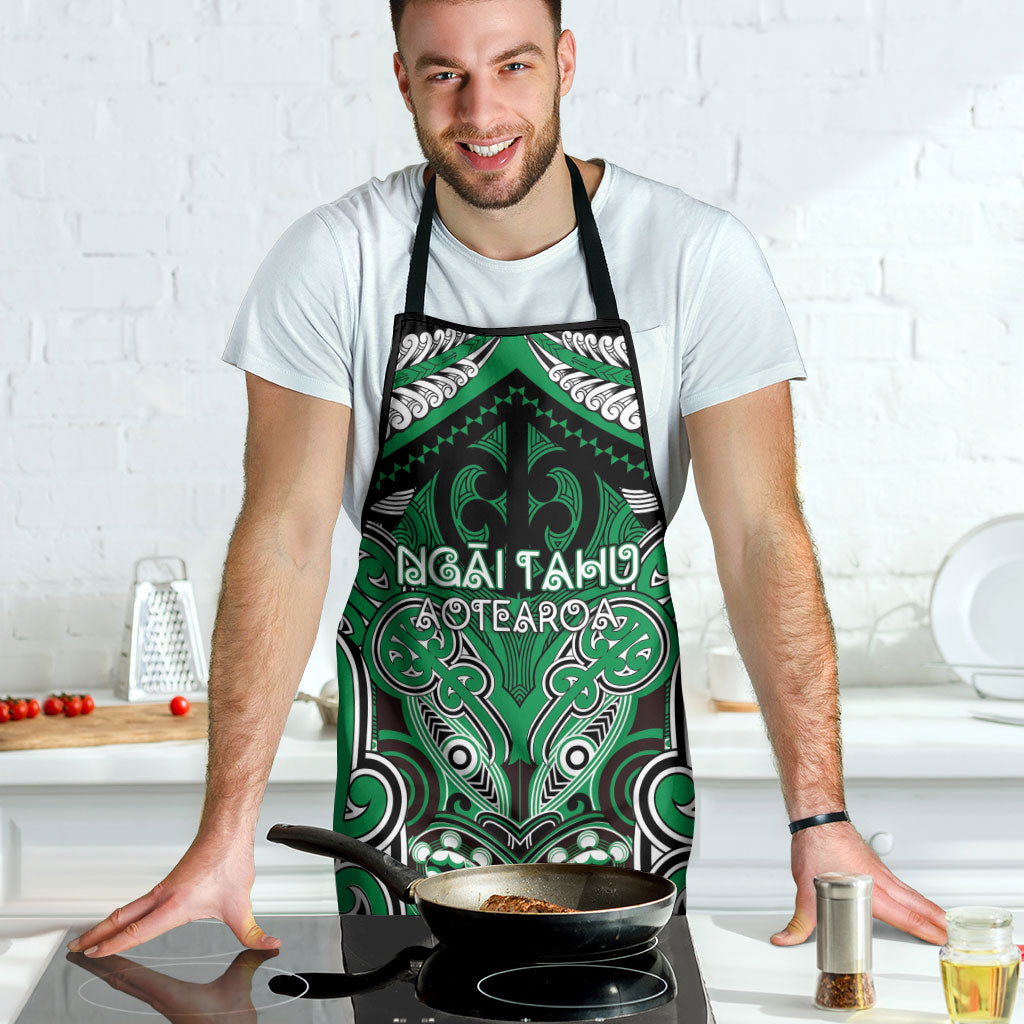 Aotearoa Iwi Ngai Tahu Apron Maori Kowhaiwhai Pattern