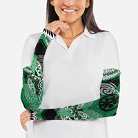 Aotearoa Iwi Ngai Tahu Personalised Arm Sleeves Maori Kowhaiwhai Pattern