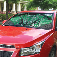Aotearoa Iwi Ngai Tahu Auto Sun Shade Maori Kowhaiwhai Pattern