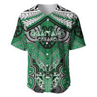 Aotearoa Iwi Ngai Tahu Personalised Baseball Jersey Maori Kowhaiwhai Pattern