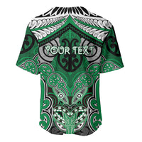 Aotearoa Iwi Ngai Tahu Personalised Baseball Jersey Maori Kowhaiwhai Pattern