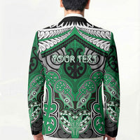 Aotearoa Iwi Ngai Tahu Personalised Blazer Maori Kowhaiwhai Pattern