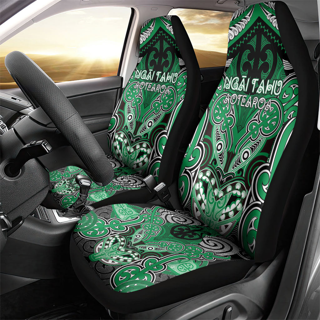 Aotearoa Iwi Ngai Tahu Car Seat Cover Maori Kowhaiwhai Pattern